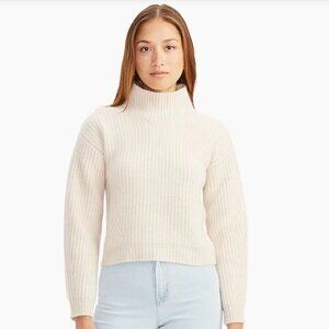 NAADAM Merino Cashmere Fisherman Turtleneck